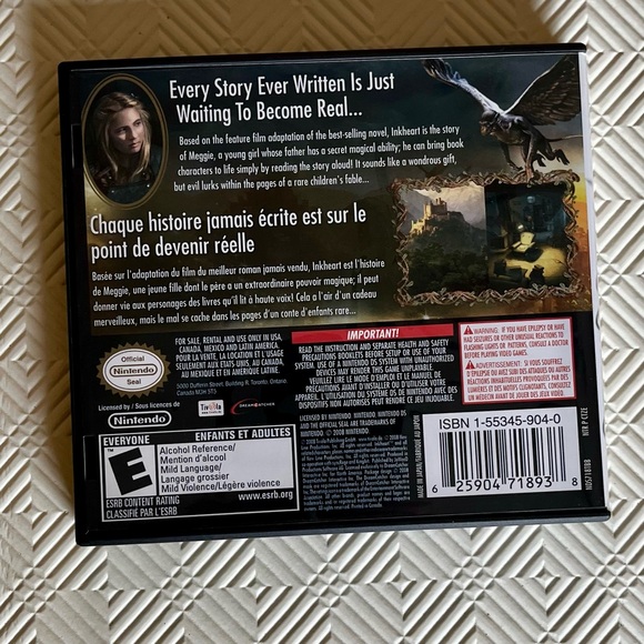 Nintendo DS Inkheart Game - Picture 5 of 6